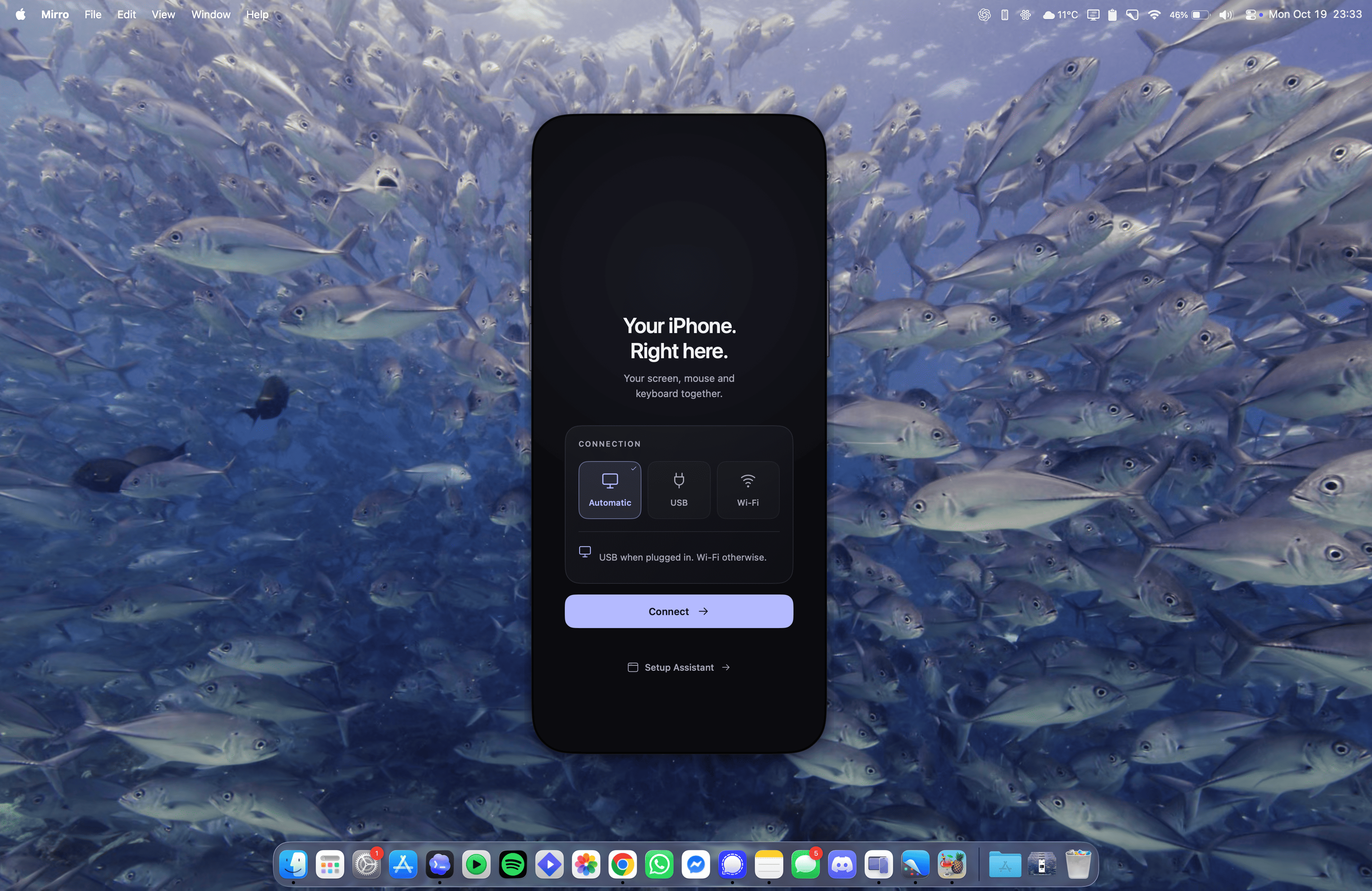 Features · USB and wireless workflow
